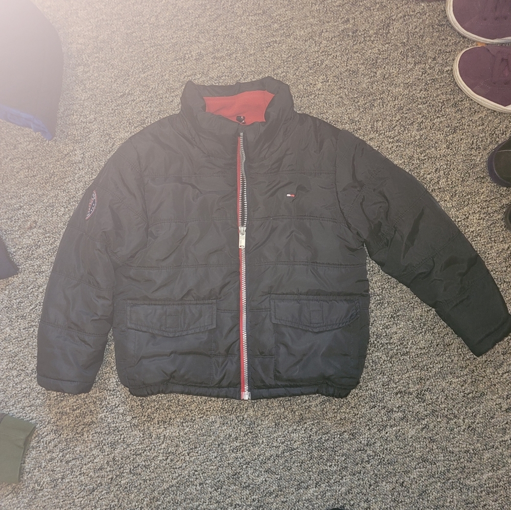 Used Boys Tommy Hilfiger Coat Good Condition